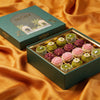 Luxury Duo of Pista & Almond Box of 16